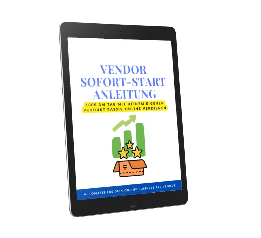 Vendor Sofort Start Anleitung - Affiliate-Zentrum